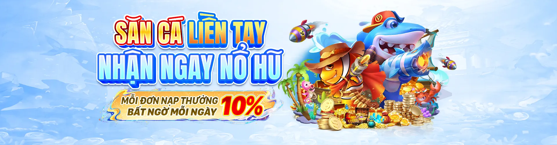 Banner khuyến mãi hoàn trả hàng ngày vin7772 casino